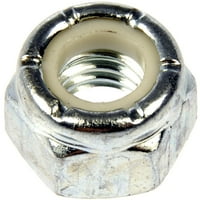 Matice za zaključavanje od 250 do 016 inča s najlonskim prstenom-veličina navoja 2. razreda; 5 8 inča od 12