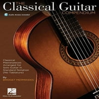 Zbirka klasične gitare-klasična remek-djela u aranžmanu za glavnu gitaru knjiga Online Audio