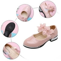 Sandale za djevojčice od 91 inča, jesenske dječje cipele, tanke cipele s cvjetnim uzorkom, korejske Dječje plesne cipele, princezine