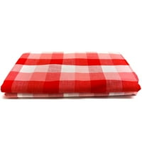 Shason Textile 45 yd pamučni zanatska tkanina, crvena i bijela