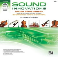 Zvučne inovacije razvoj zvuka: Viola : Korali i vježbe zagrijavanja za ton, tehniku i ritam: gudački orkestar srednje razine