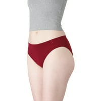 Tanko za sve žensko bikini period donje rublje, super apsorpciju, rabarbara crvena